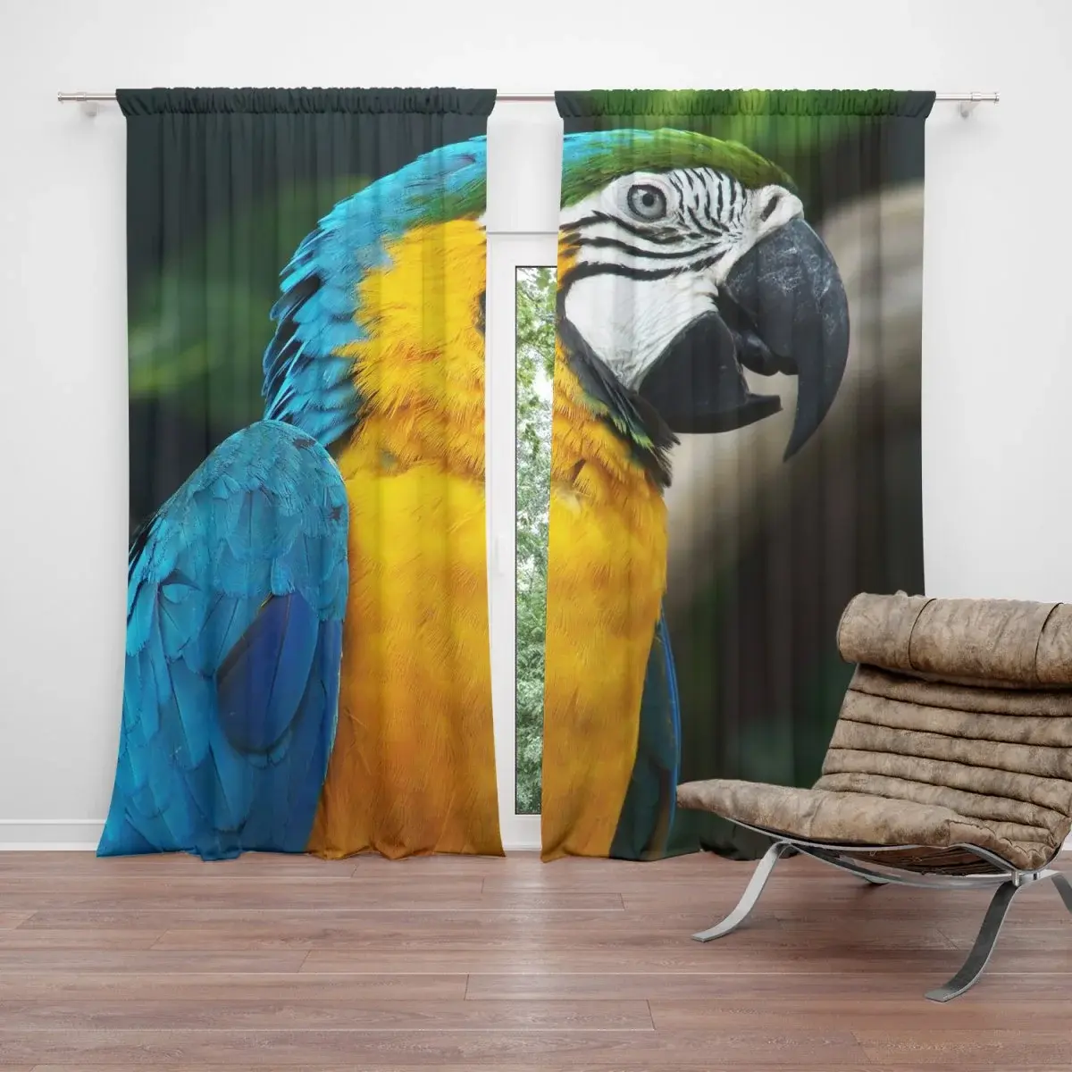 Závěs Ara: 2ks 140x250cm