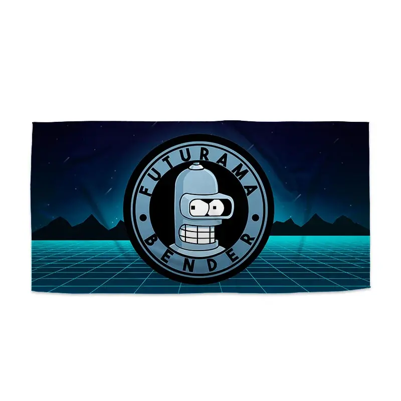 Ručník Futurama Bender Čtvrtá dimenze - 50x100 cm
