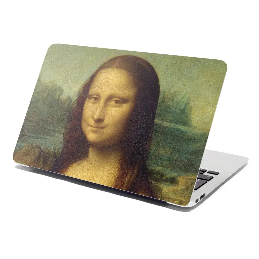 Samolepka na notebook Mona Lisa - Leonardo da Vinci - 38x26 cm
