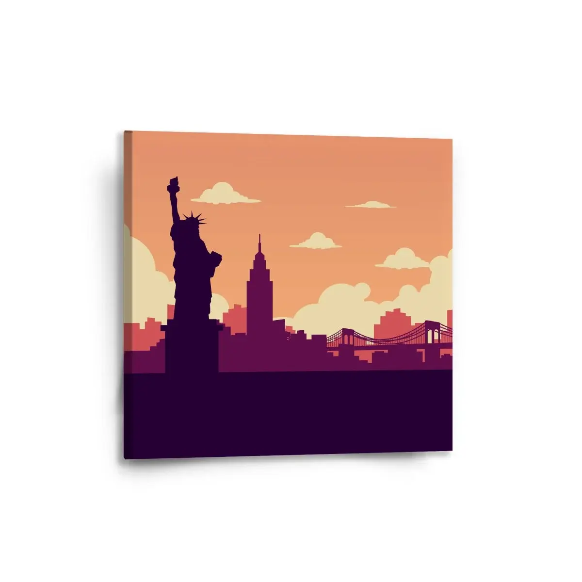 Obraz New York Socha svobody Art - 50x50 cm