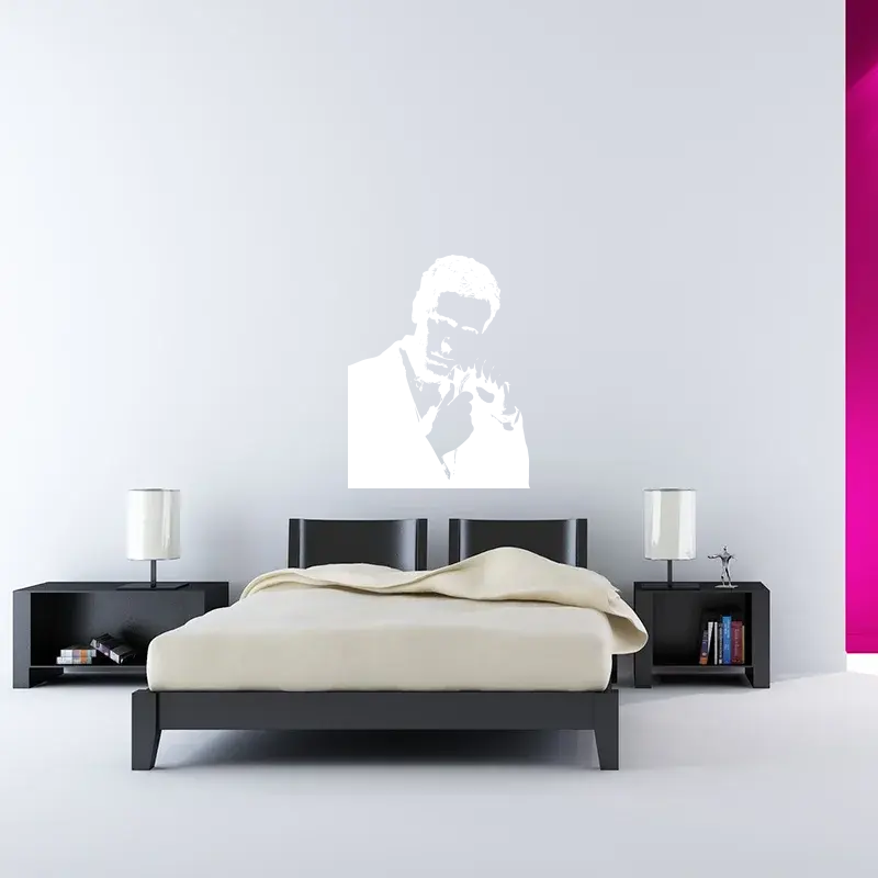 Samolepka na zeď: Dr. House - 70x90