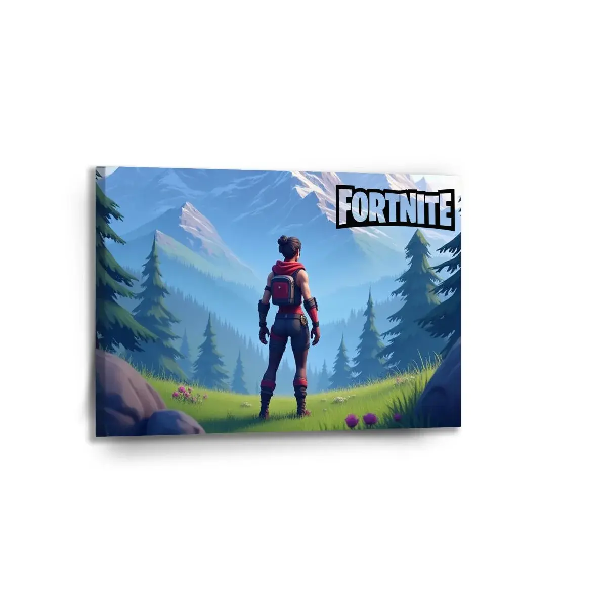 Obraz FORTNITE Horská krajina - 90x60 cm