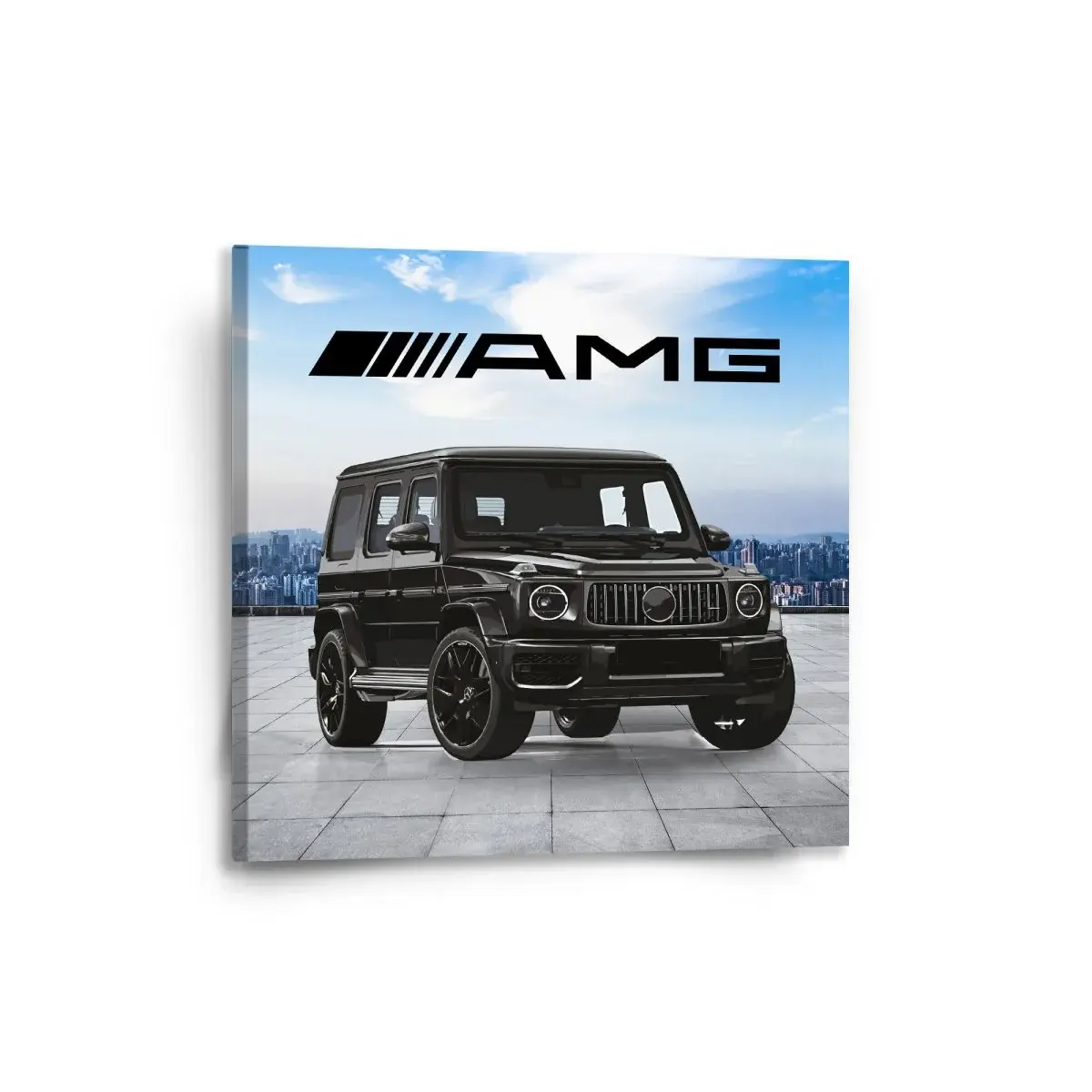 Obraz AMG auto - 50x50 cm