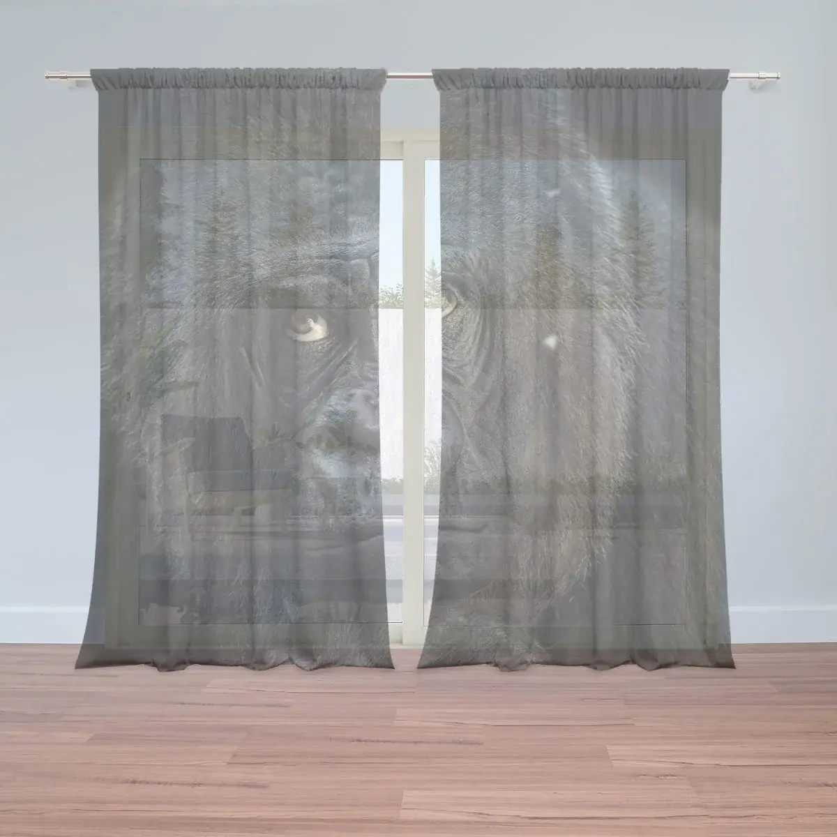 Záclony Gorila: 2ks 150x250cm