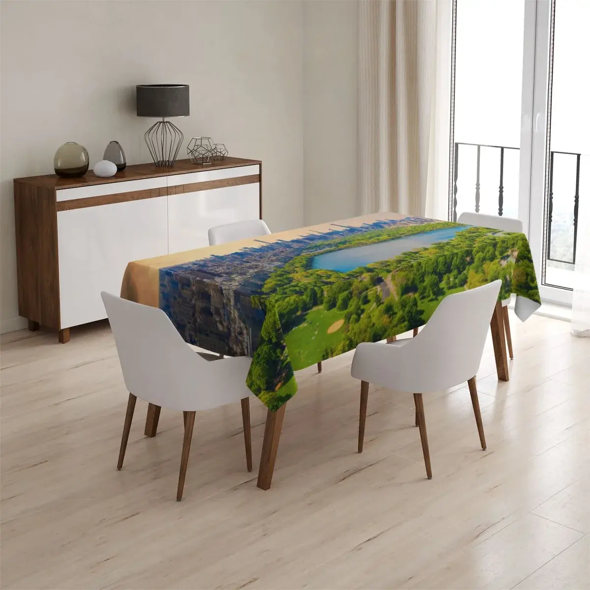 Ubrus New York Central Park - 90x90 cm