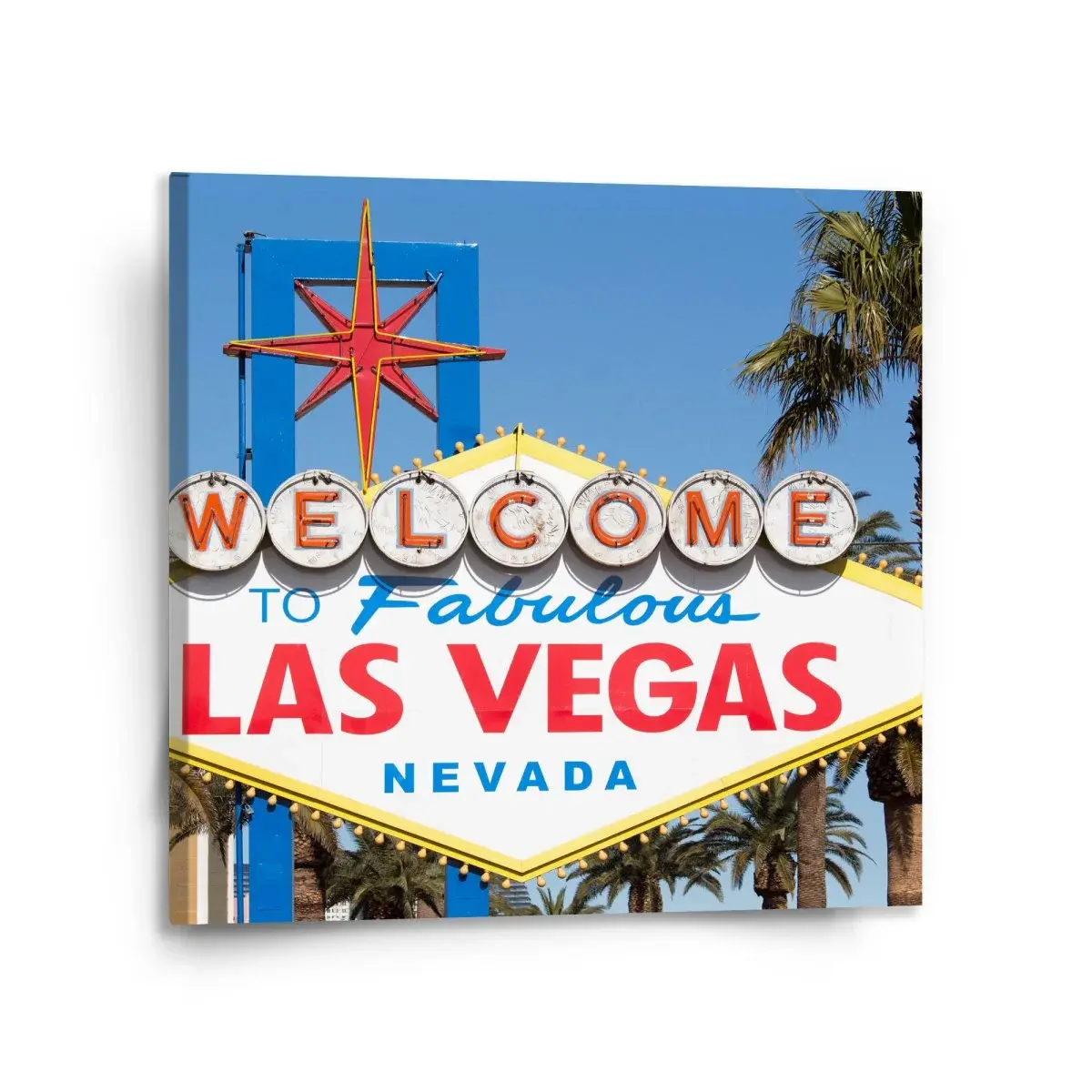 Obraz Welcome to Las Vegas - 110x110 cm
