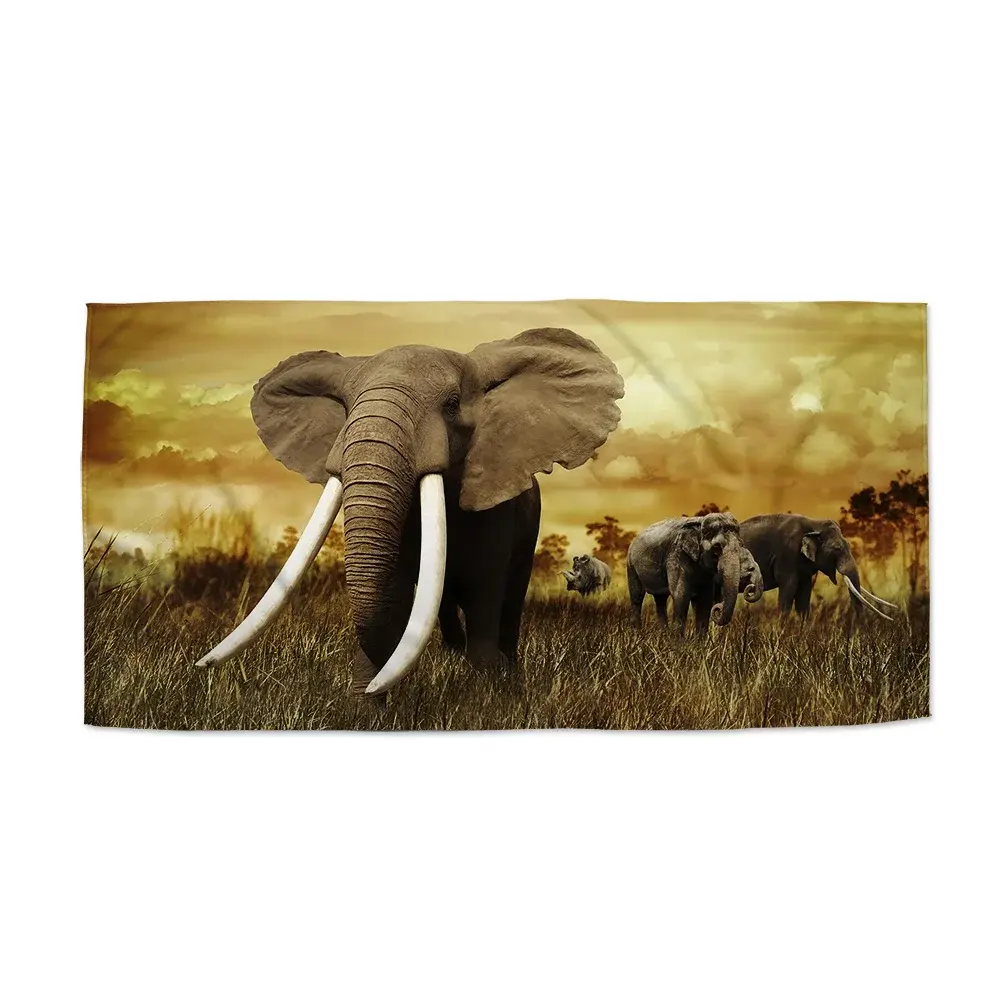 Ručník Slon Africký - 50x100 cm