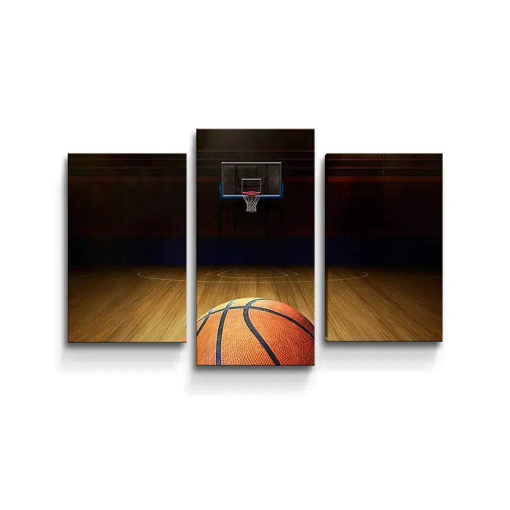 Obraz - 3-dílný Basketball - 75x50 cm