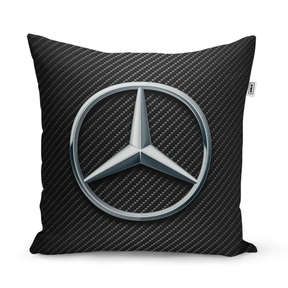 Polštář Logo 4 Carbon - 60x60 cm