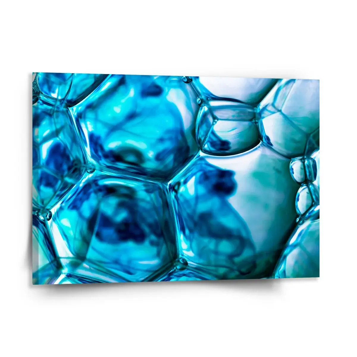 Obraz Modré bubliny - 150x110 cm