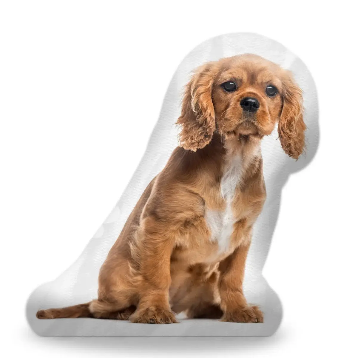 3D polštář ve tvaru King charles spaniel