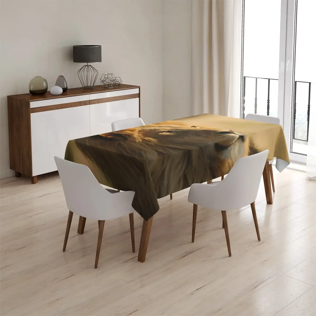 Ubrus Lev - 90x90 cm