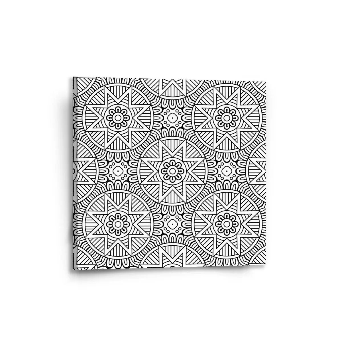 Obraz Hvězdy mehendi - 50x50 cm