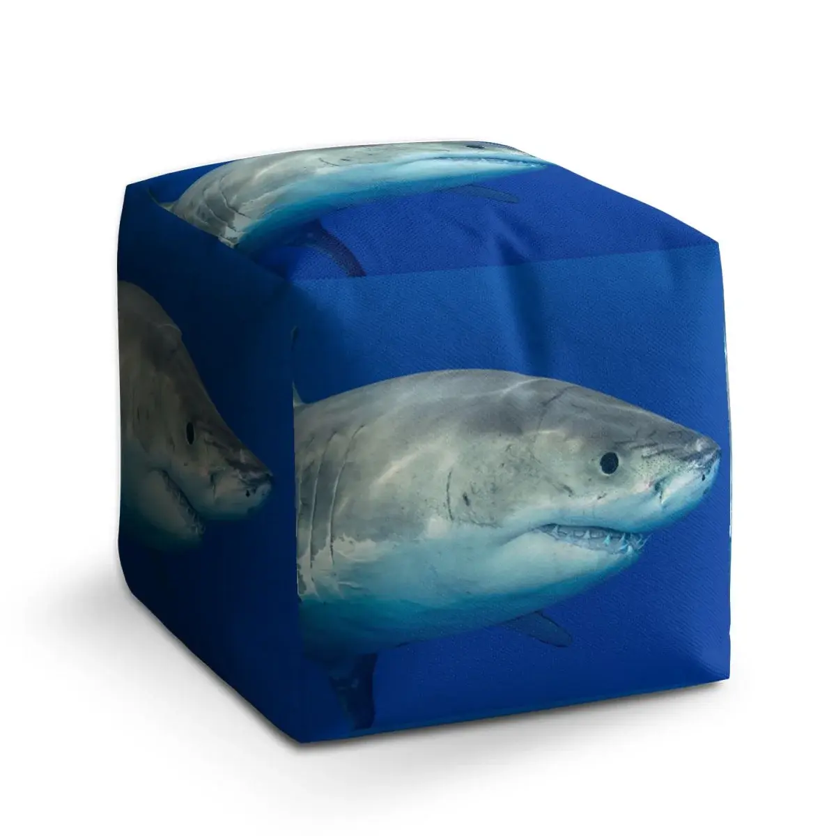 Taburet Cube Žralok - 50x50x50 cm