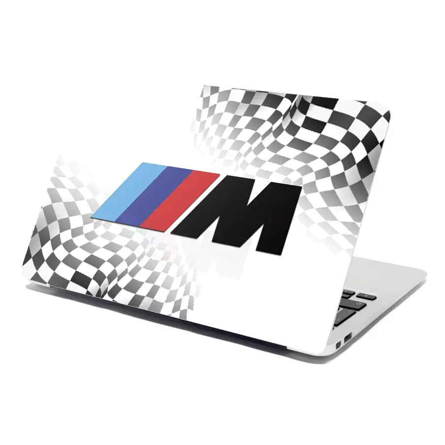 Samolepka na notebook MPERFORMANCE Šachovnice - 29x20 cm