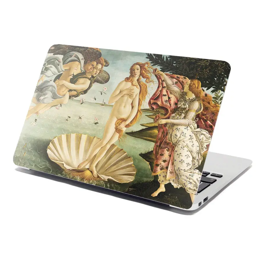 Samolepka na notebook Zrození Venuše - Sandro Botticelli - 29x20 cm