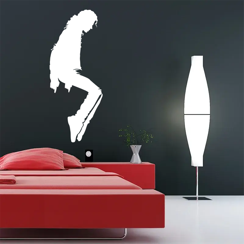 Samolepka na zeď: Michael Jackson - 47x120 cm
