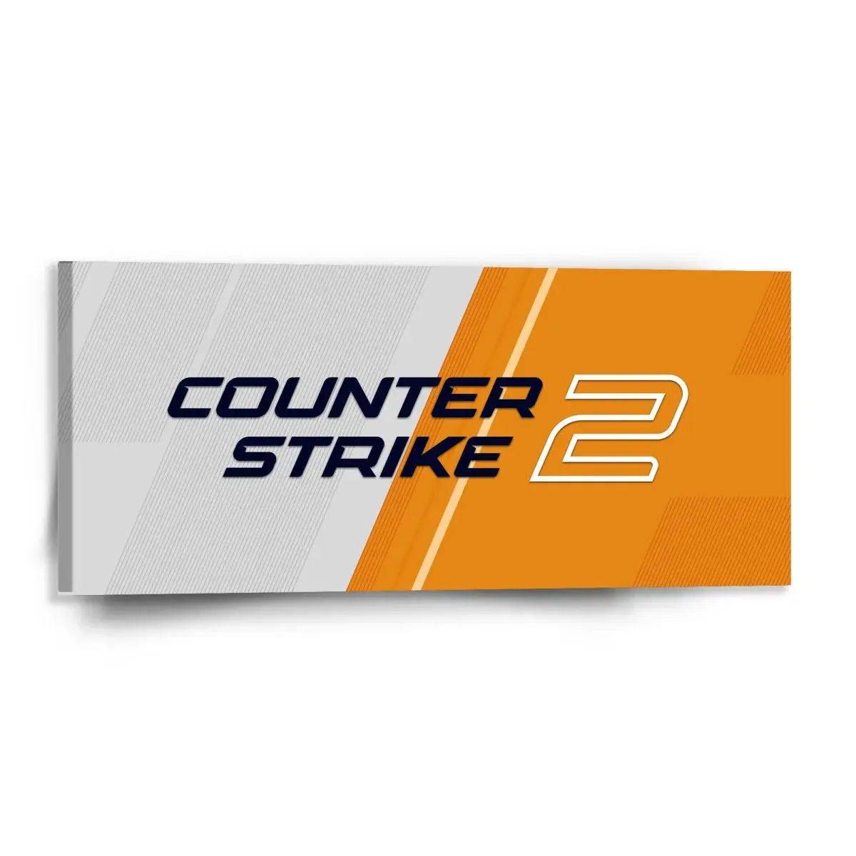 Obraz Counter Strike 2 Oranžová - 110x50 cm