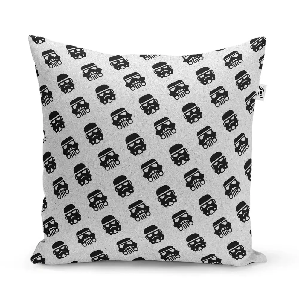 Polštář Star Wars Stormtrooper Pattern šikmý - 60x60 cm