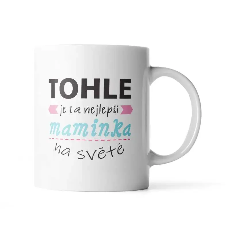 Hrnek Tohle je ta nejlepší maminka na světě - 200 ml - espresso