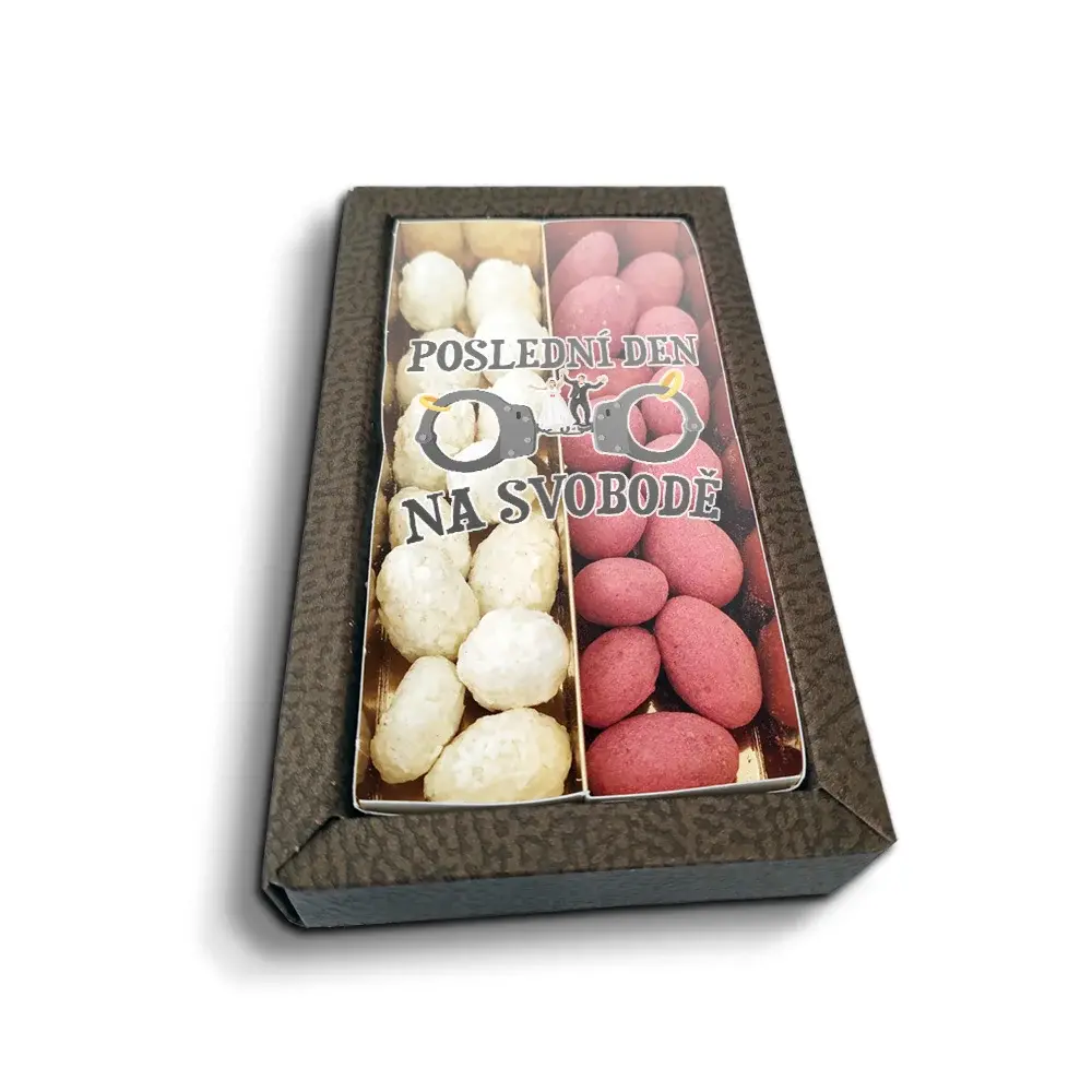 Mandle v čokoládě Poslední den na svobodě - 2x 80g