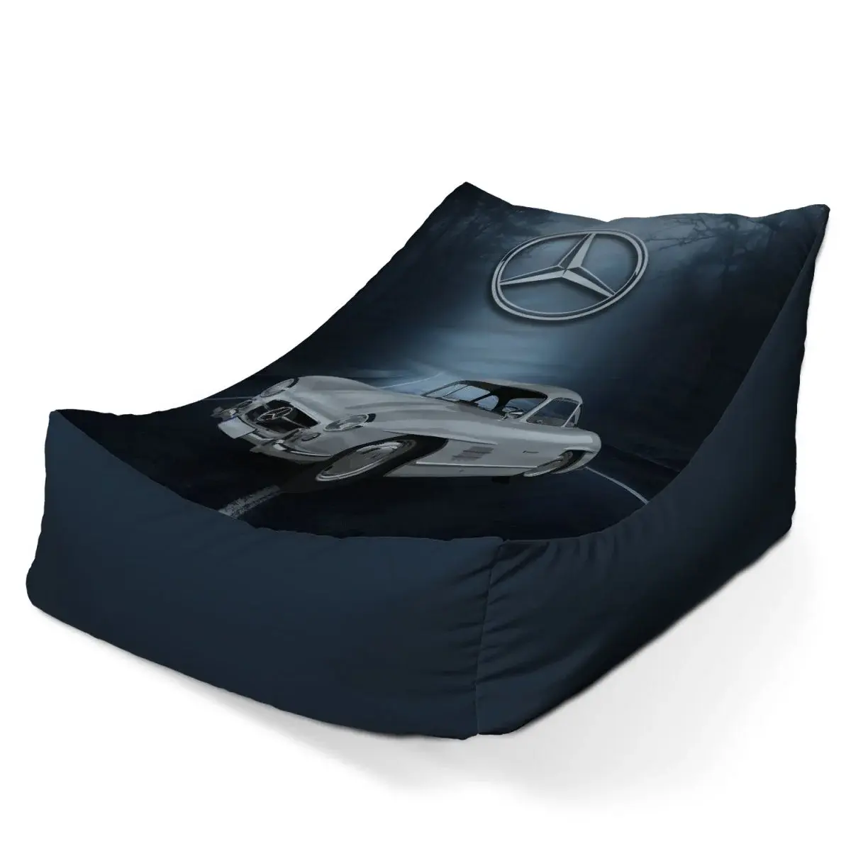 Sedací vak Lounge Mercedes-Benz 300 SL V lese - 80 x 95 x 50 cm