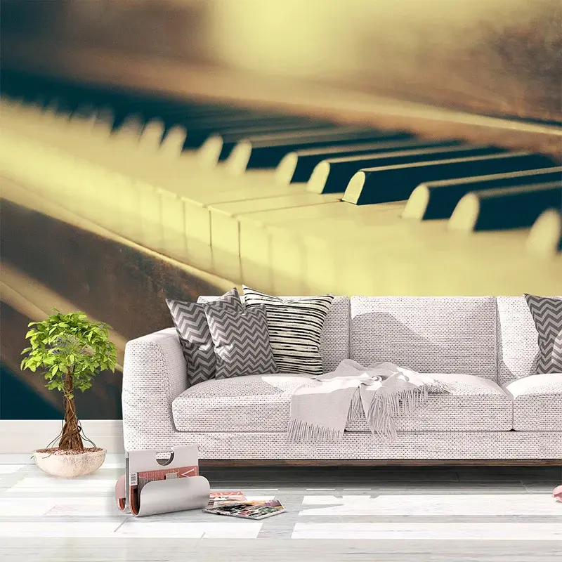 Tapeta Klávesy klavíru - 208x125 cm