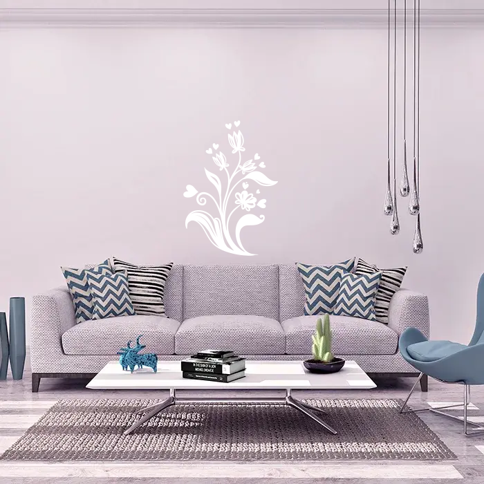 Samolepka na zeď: Ornament 2 - 63x90 cm