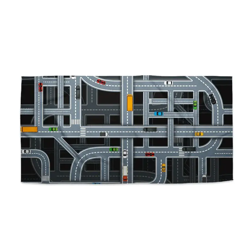 Ručník Dětská autodráha - 50x100 cm