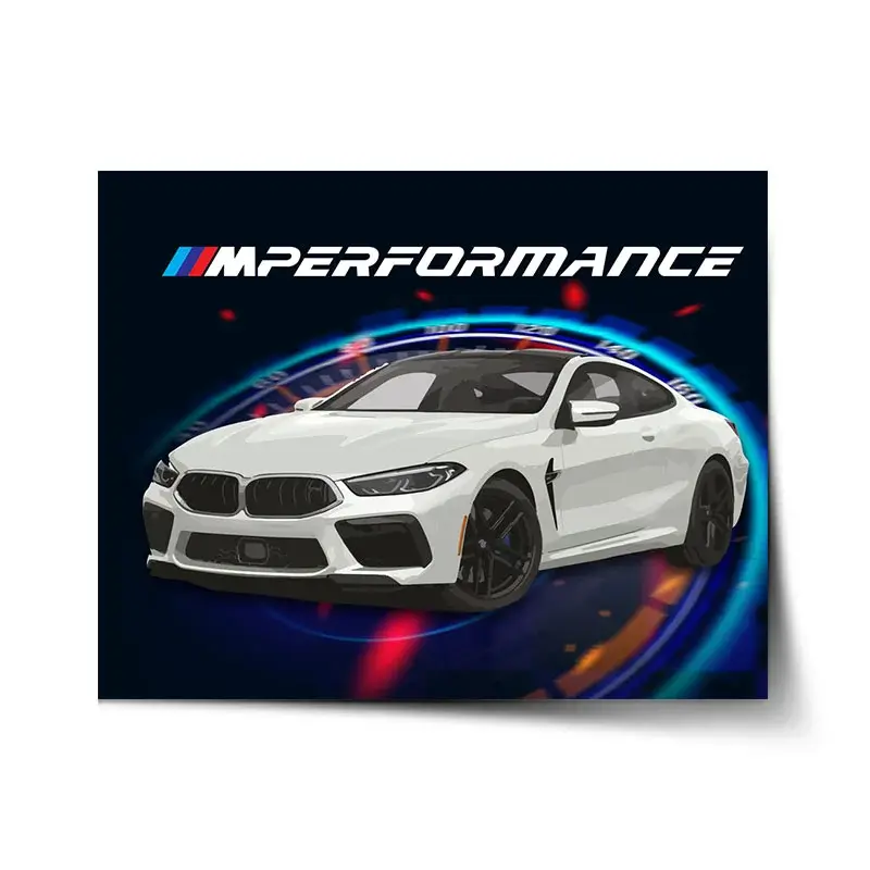Plakát MPERFORMANCE Tachometr - 120x80 cm
