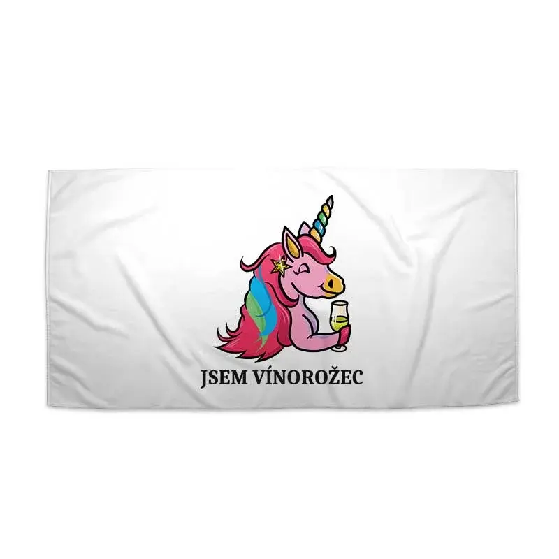 Ručník Jsem vínorožec - 50x100 cm
