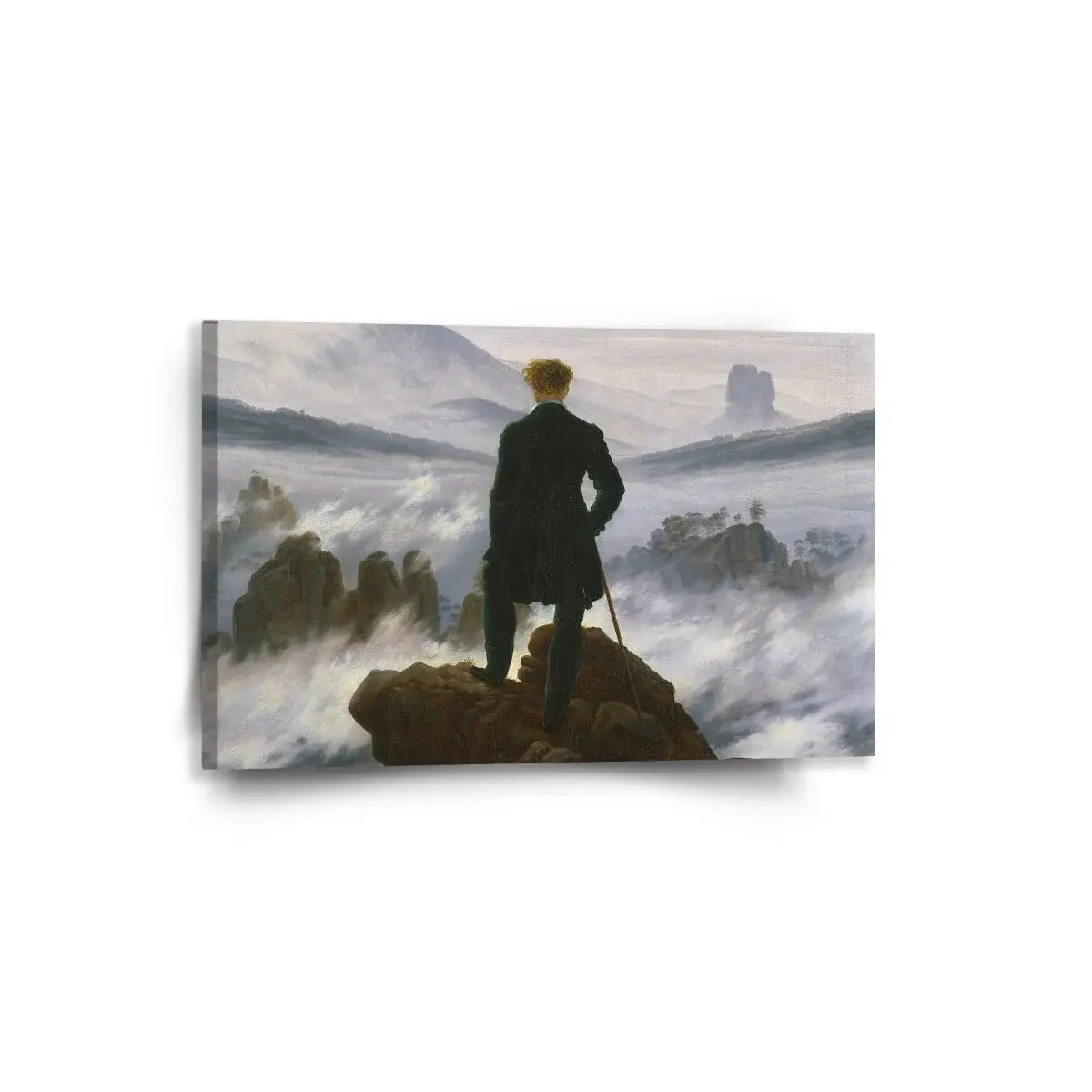 Obraz Poutník nad mořem mlhy - Caspar David Friedrich - 60x40 cm