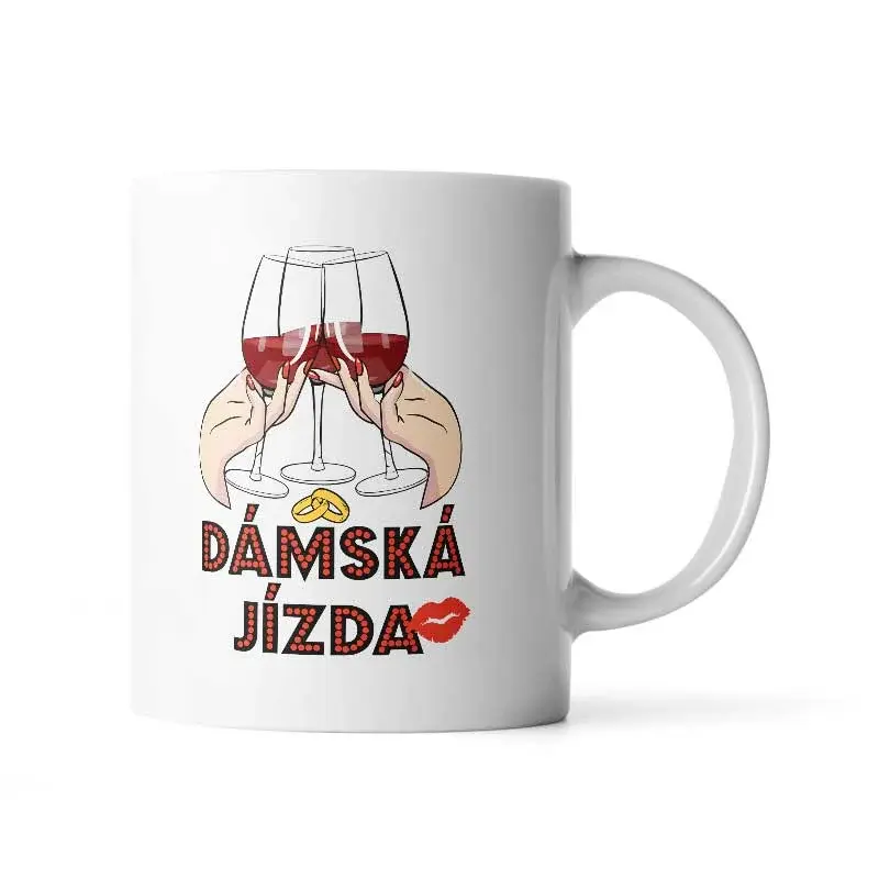Hrnek Dámská jízda - 330 ml - standard