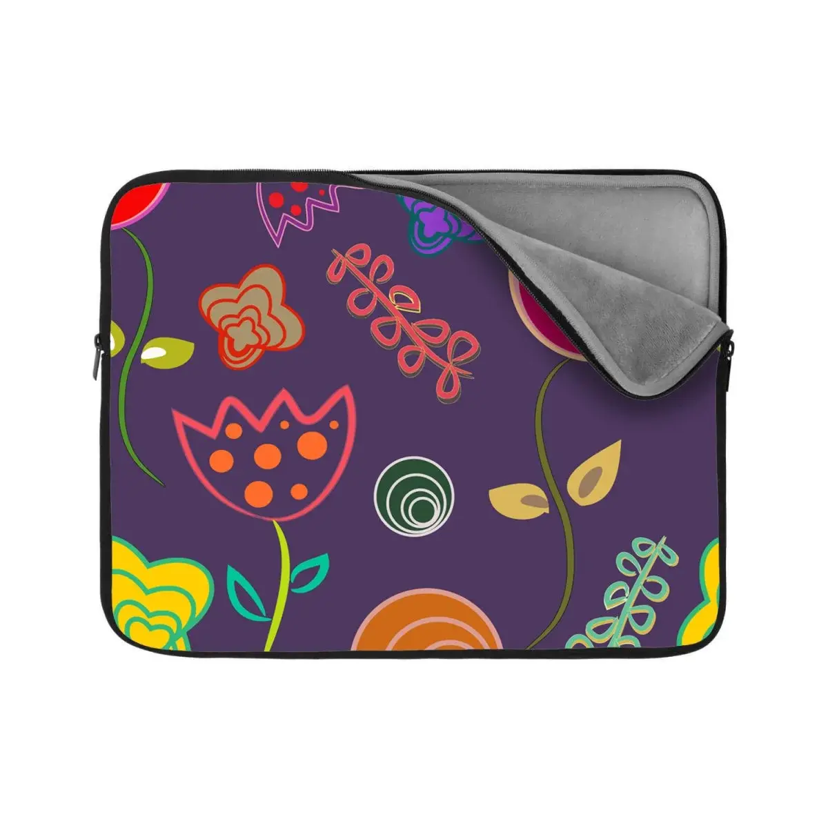 Obal na notebook Nakreslené květiny - 13"