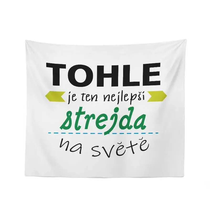 Deka Tohle je ten nejlepší strejda na světě: 150x120 cm