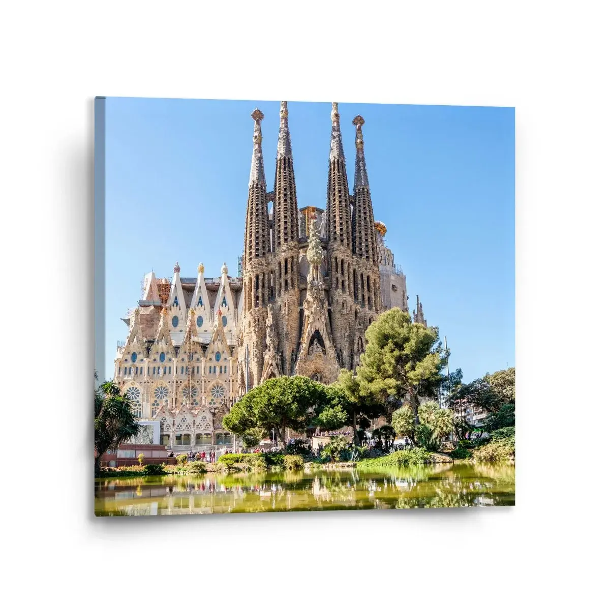 Obraz Barcelona Sagrada Familia - 110x110 cm
