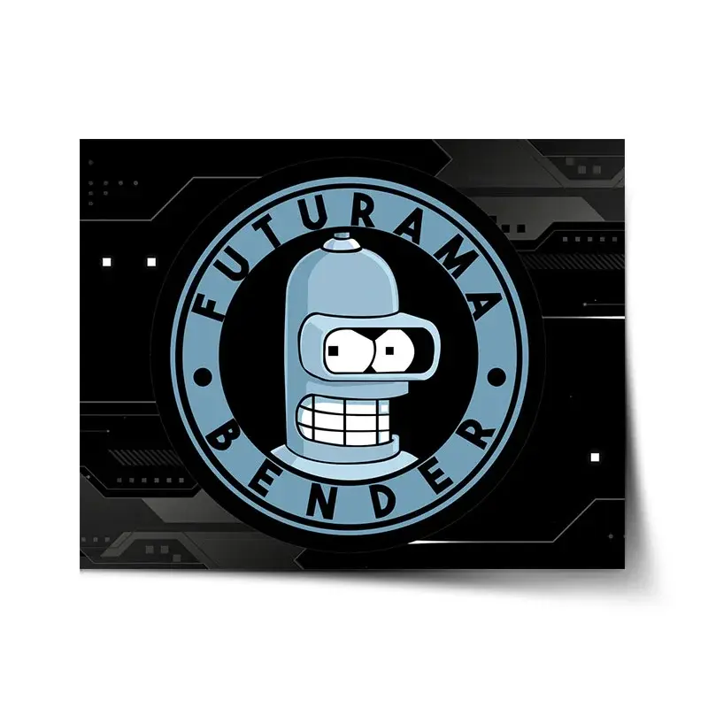 Plakát Futurama Bender Technology - 120x80 cm