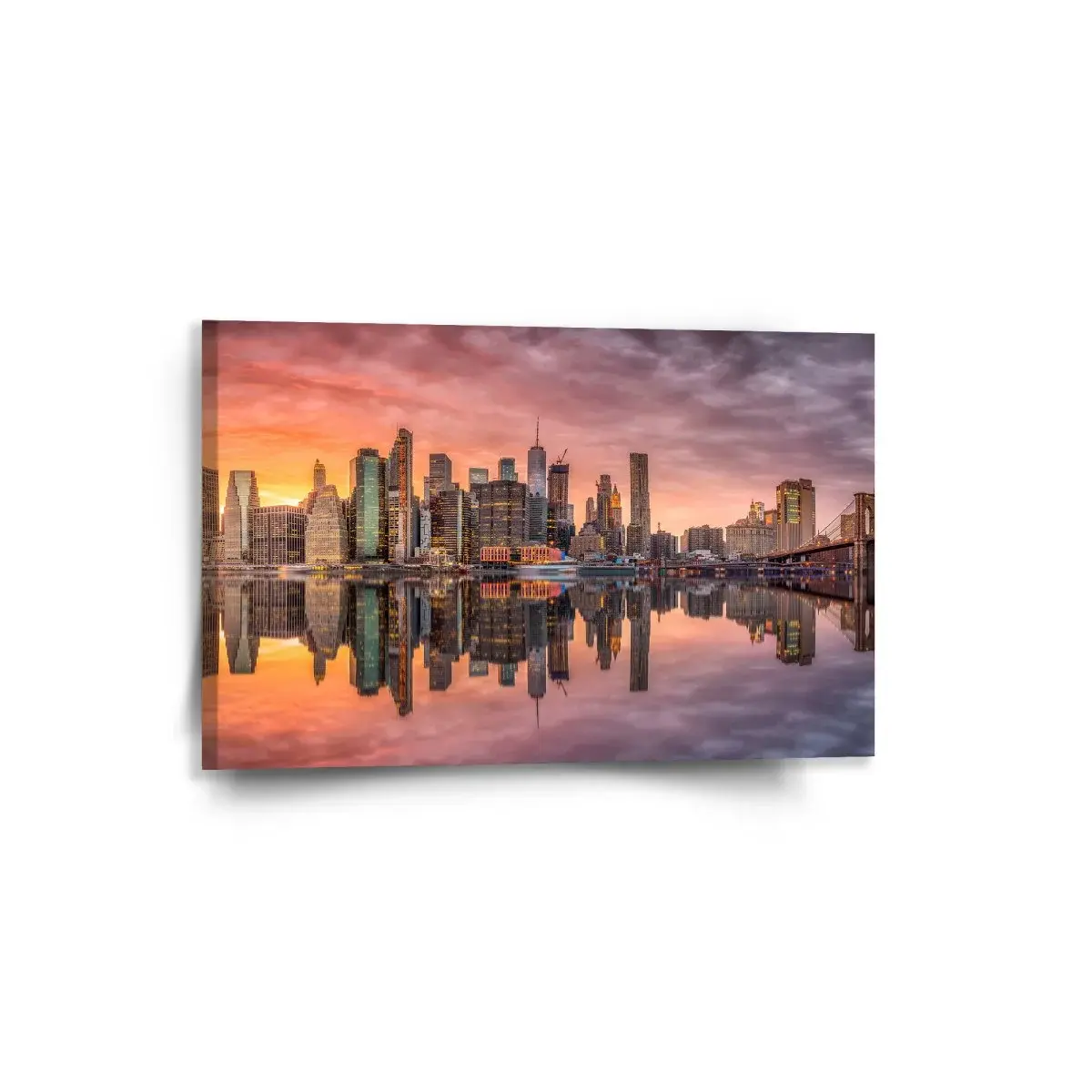 Obraz New York Západ slunce - 60x40 cm