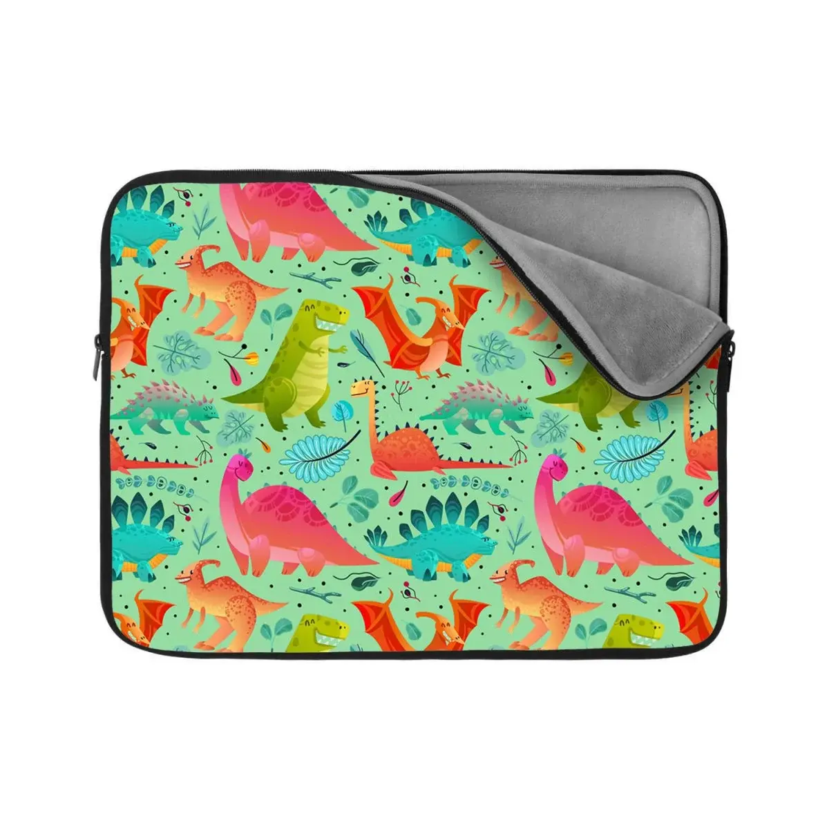 Obal na notebook Dinosauři v trávě - 17"