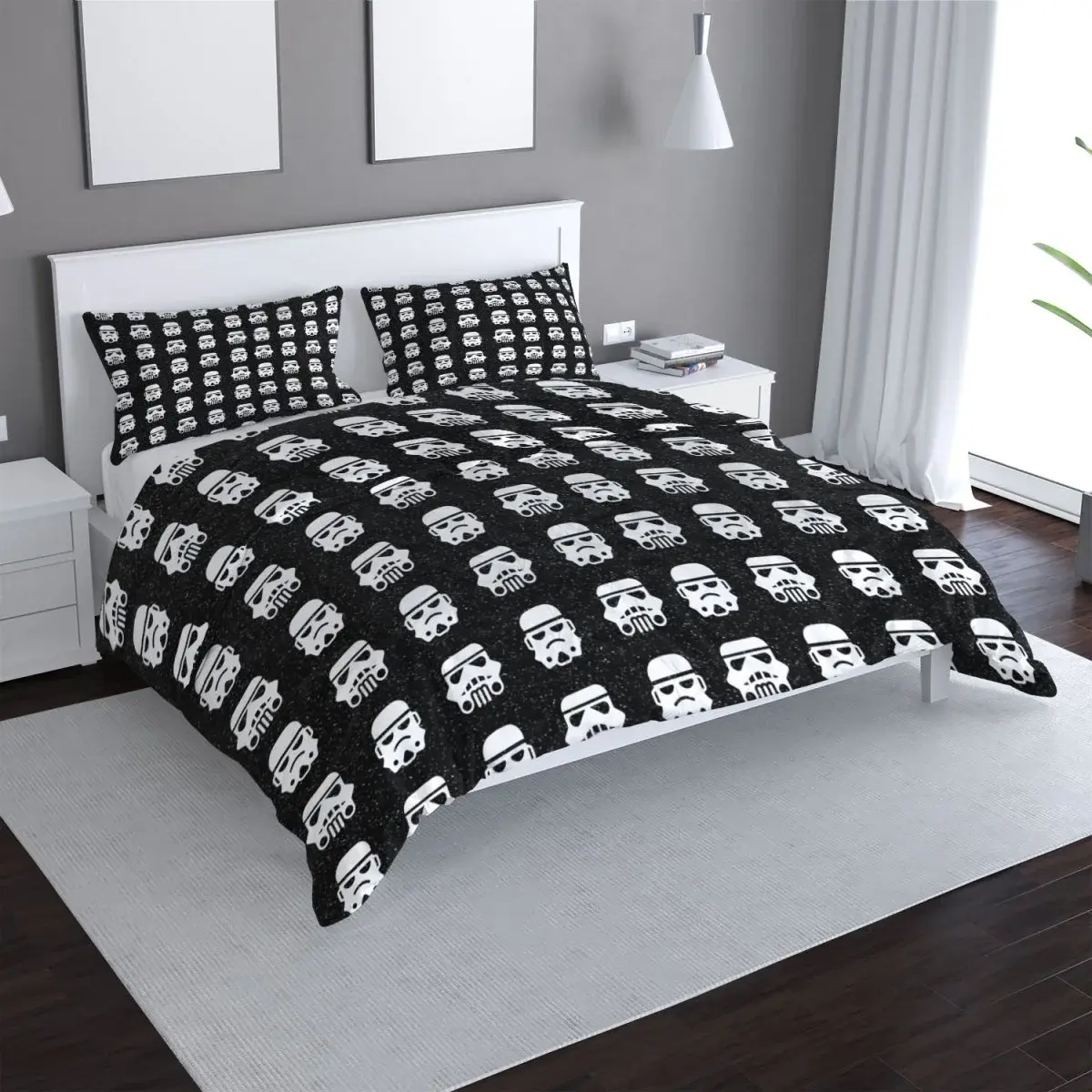 Povlečení Star Wars Stormtrooper Pattern - 140x200 / 90x70