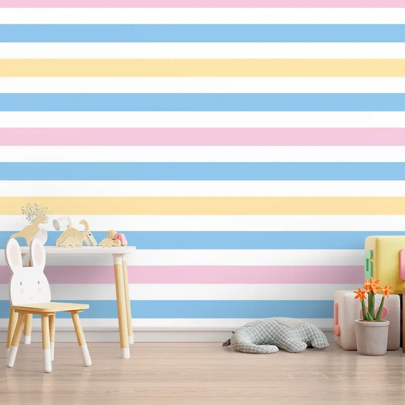 Tapeta Barevné pruhy - 125x75 cm