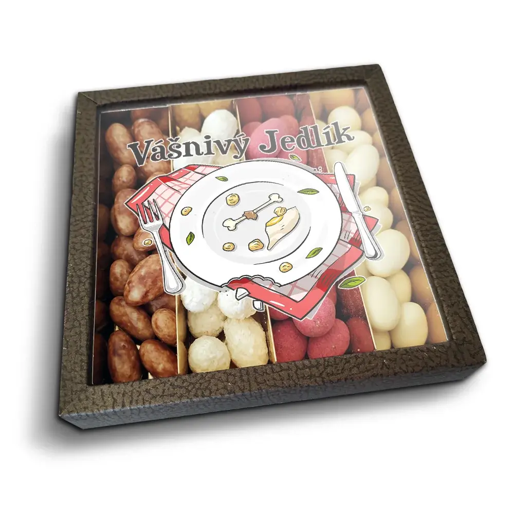 Mandle v čokoládě Vášnivý jedlík - 4x 80g