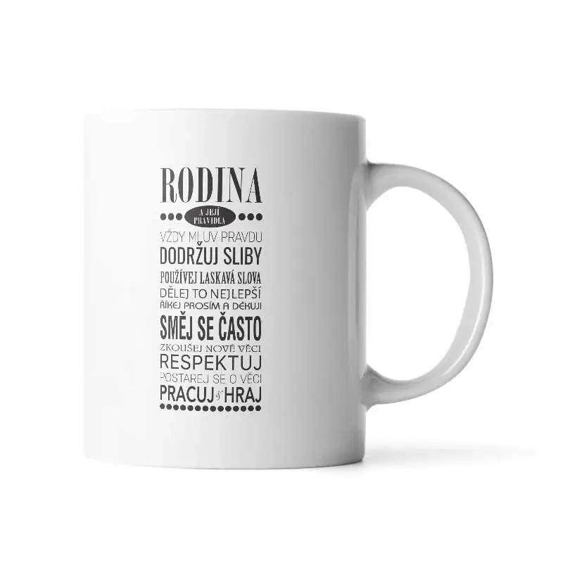 Hrnek Rodina 3 - 330 ml - standard