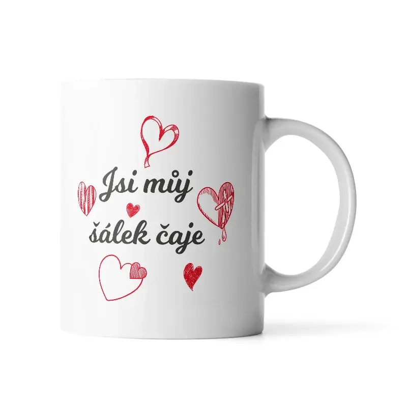 Hrnek Jsi můj šálek čaje - 200 ml - espresso