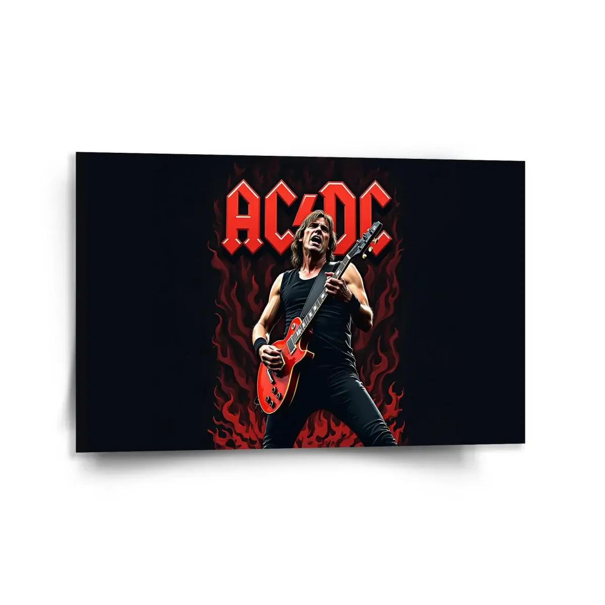 Obraz ACDC Kytarista - 120x80 cm