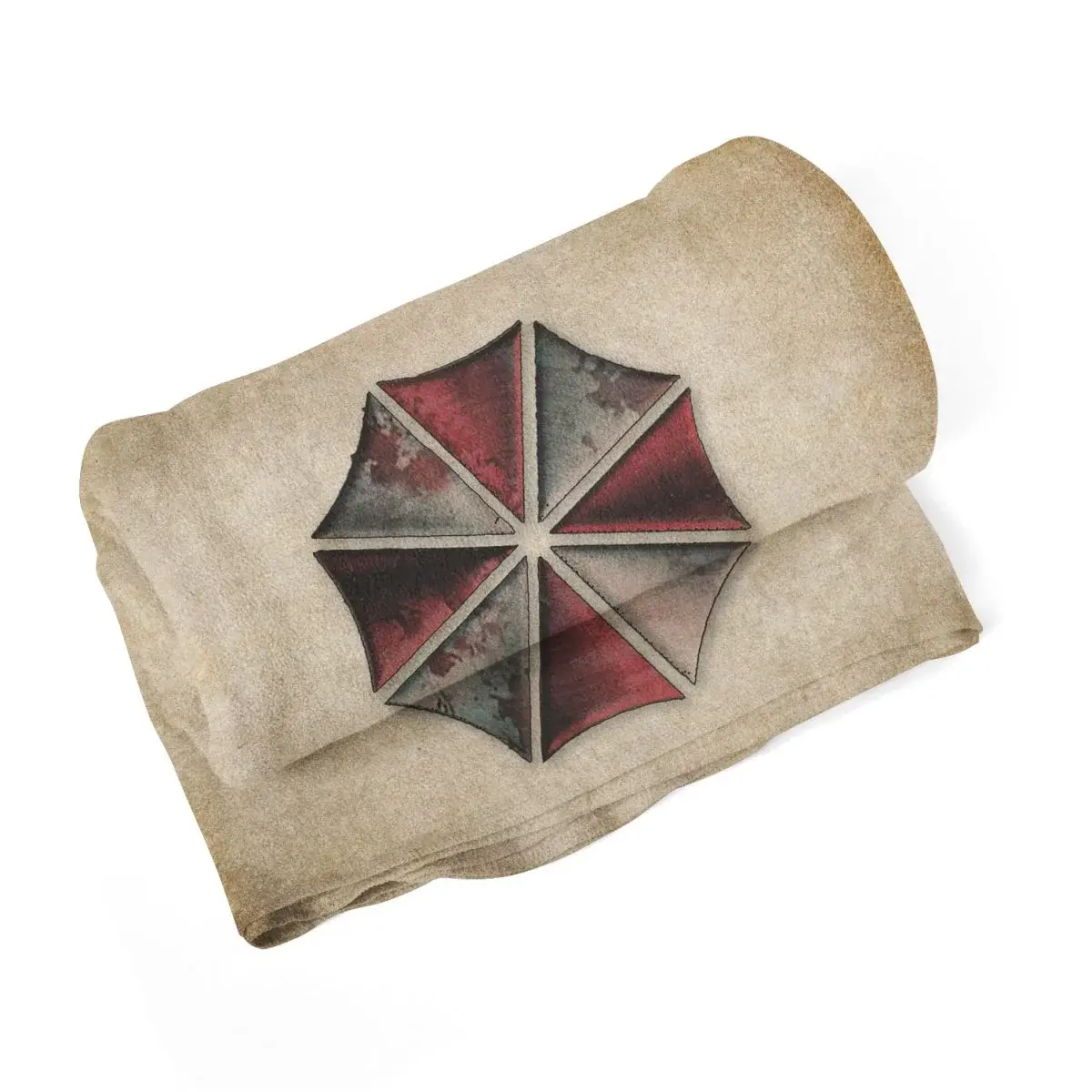 Deka Resident Evil Umbrella Corporation Vintage - 150x120 cm