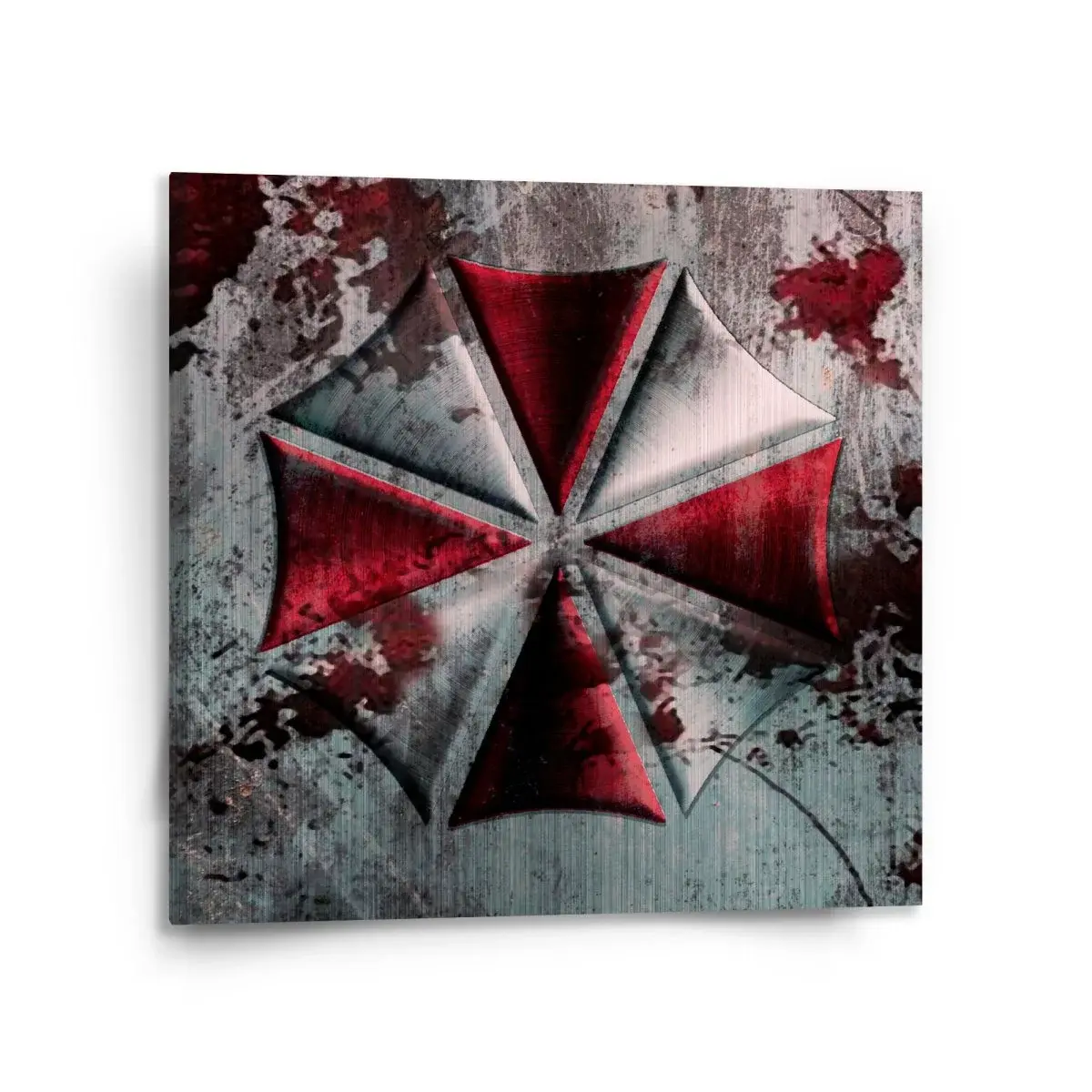 Obraz Resident Evil Umbrella Corporation Steel - 110x110 cm