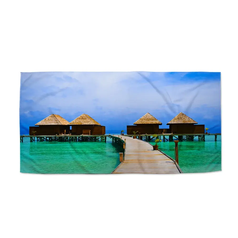 Ručník Bungalovy na moři - 30x50 cm