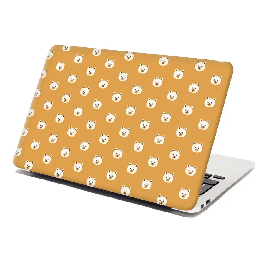 Samolepka na notebook Roztomilí medvídci - 38x26 cm