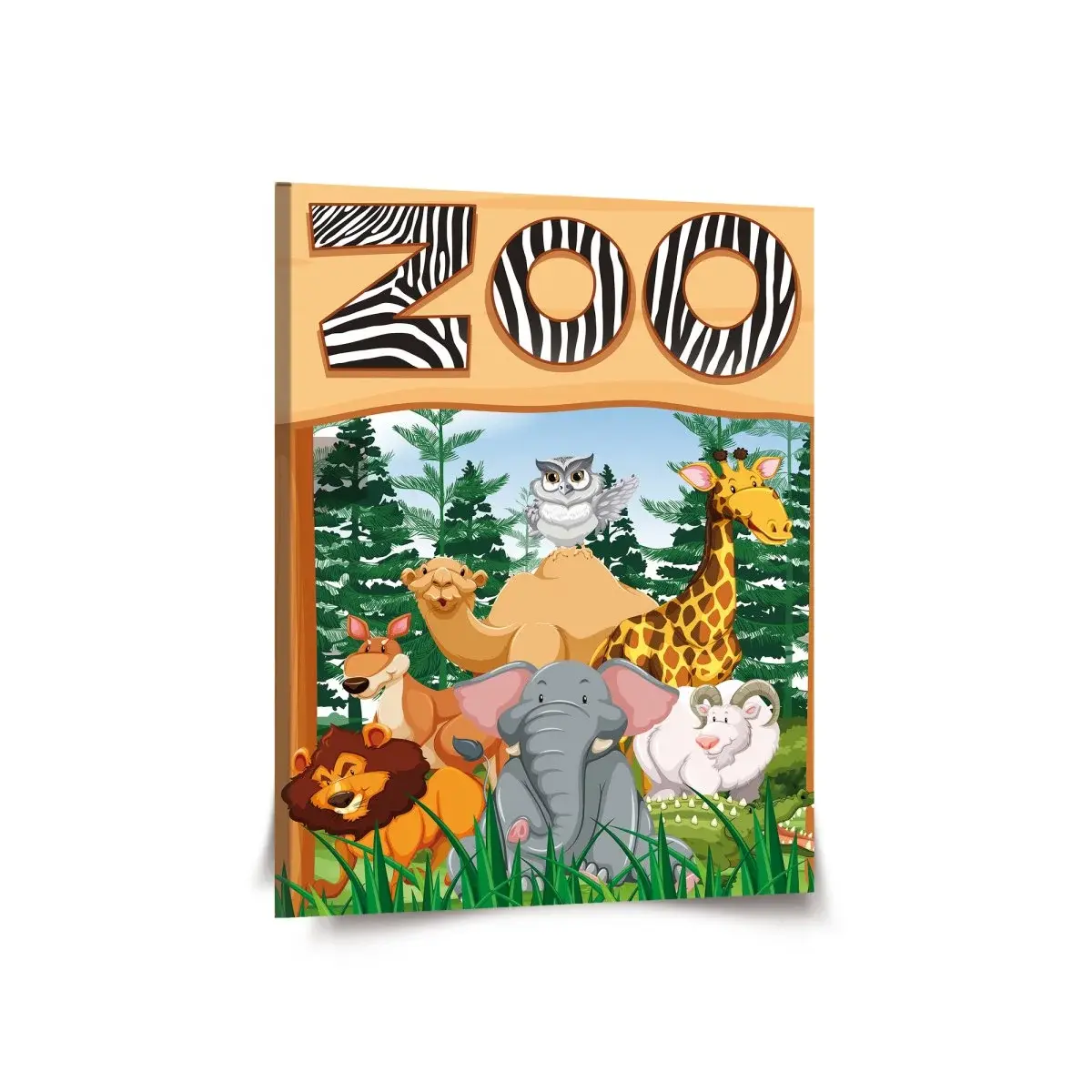 Obraz Zoo - 90x60 cm